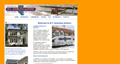 Desktop Screenshot of btgutters.com